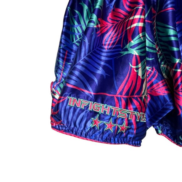 Men's Athletic Shorts - Blue and Pink - Picture 9 of 9